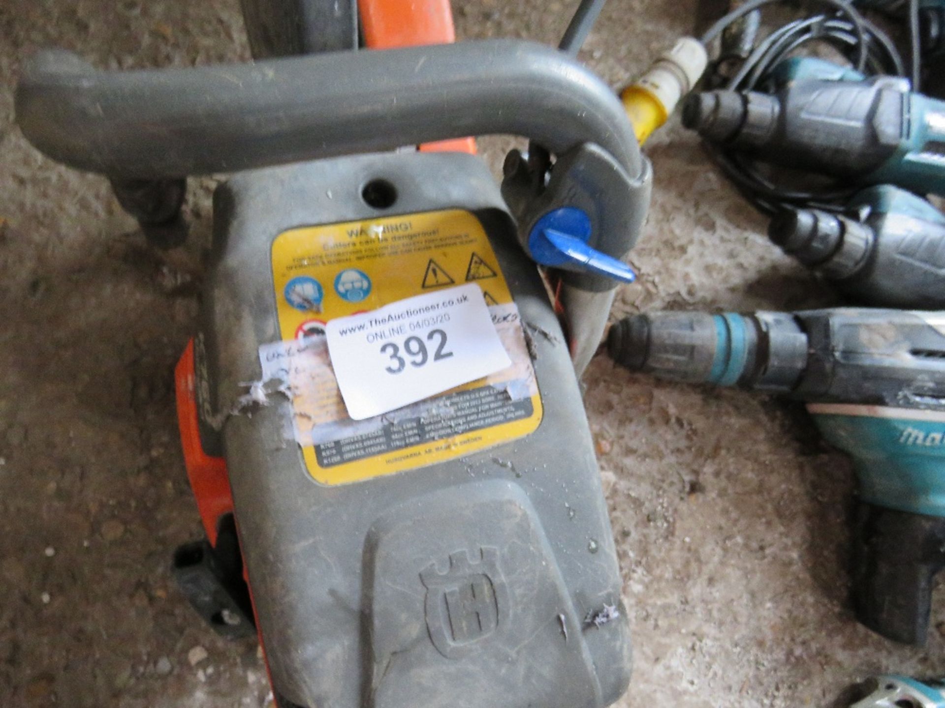 HUSQVARNA PETROL SAW CONDITION UNKNOWN, UNTESTED - Image 3 of 3