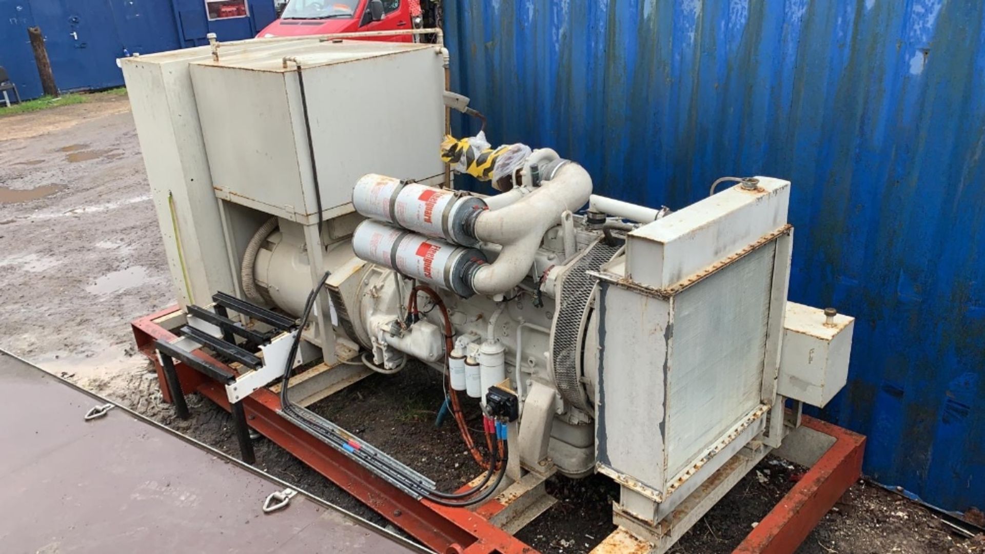 PUMA 200KVA VOLVO TURBO ENGINED DIESEL GENERATOR, PREVIOUS AIRPORT STANDBY UNIT, SHOWING 478REC HRS. - Image 3 of 5