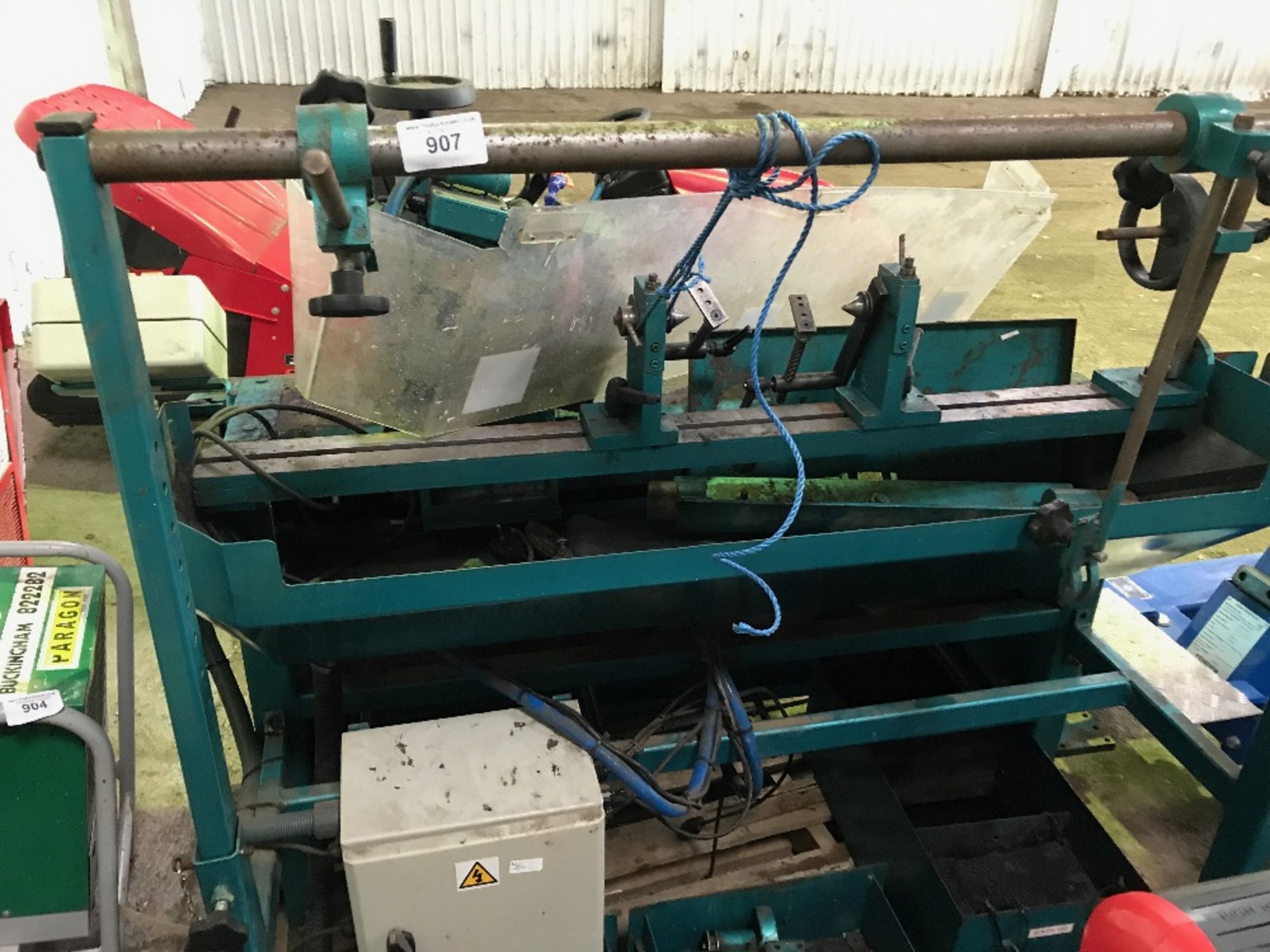 Hunter Grinder, Juno-type, cylinder grinder unit from golf club, yr2008