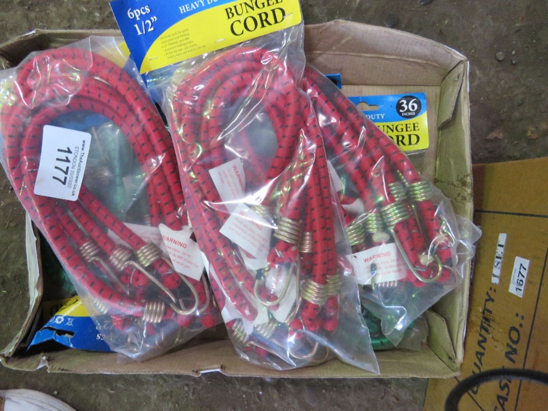 BOX OF BUNGEY CORDS