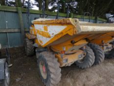 Thwaites swivel skip 3tonne dumper, yr2011,