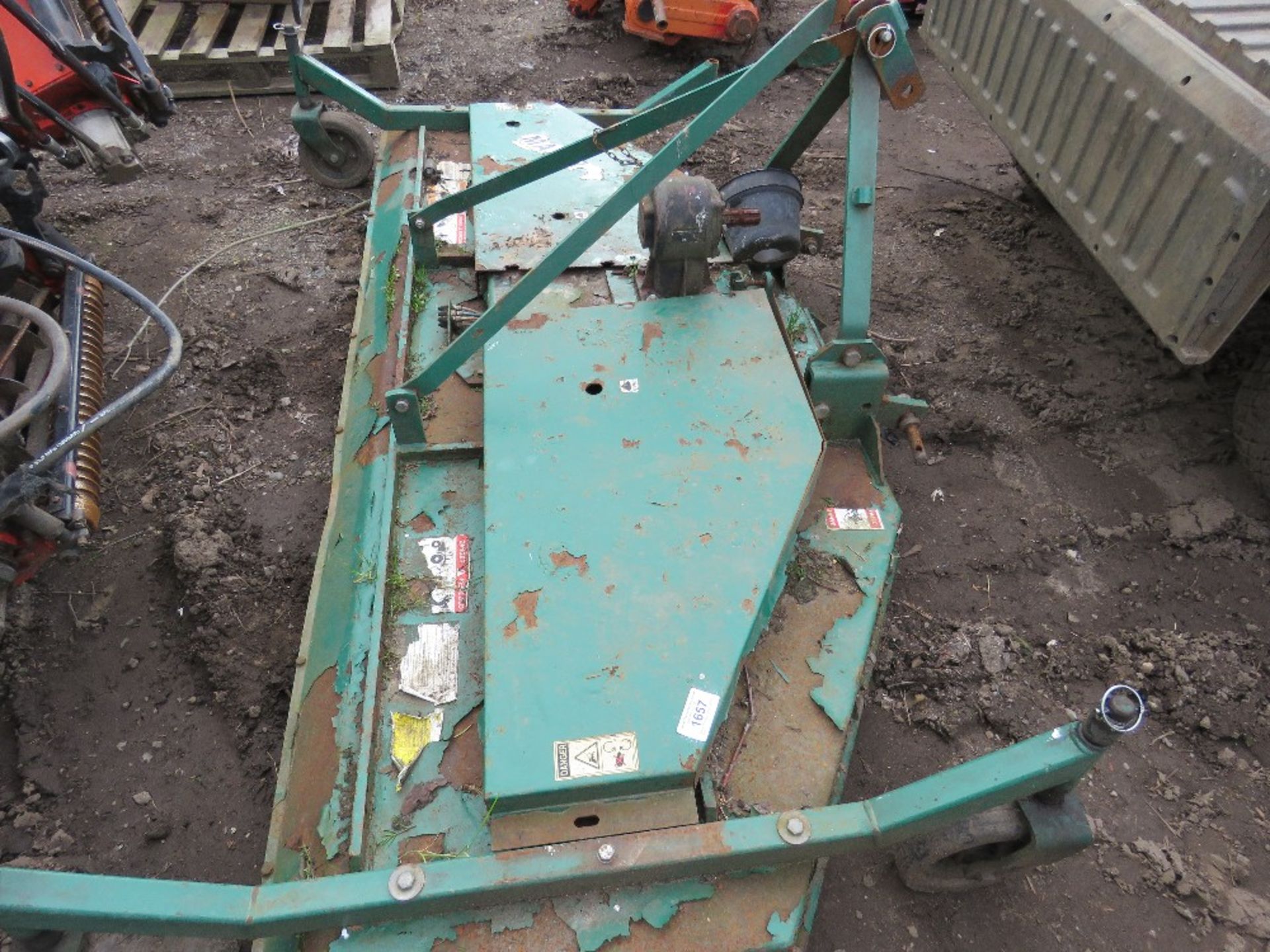 Major 7ft topper mower, no PTO shaft