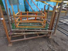 Qty of heavy duty metal stillages