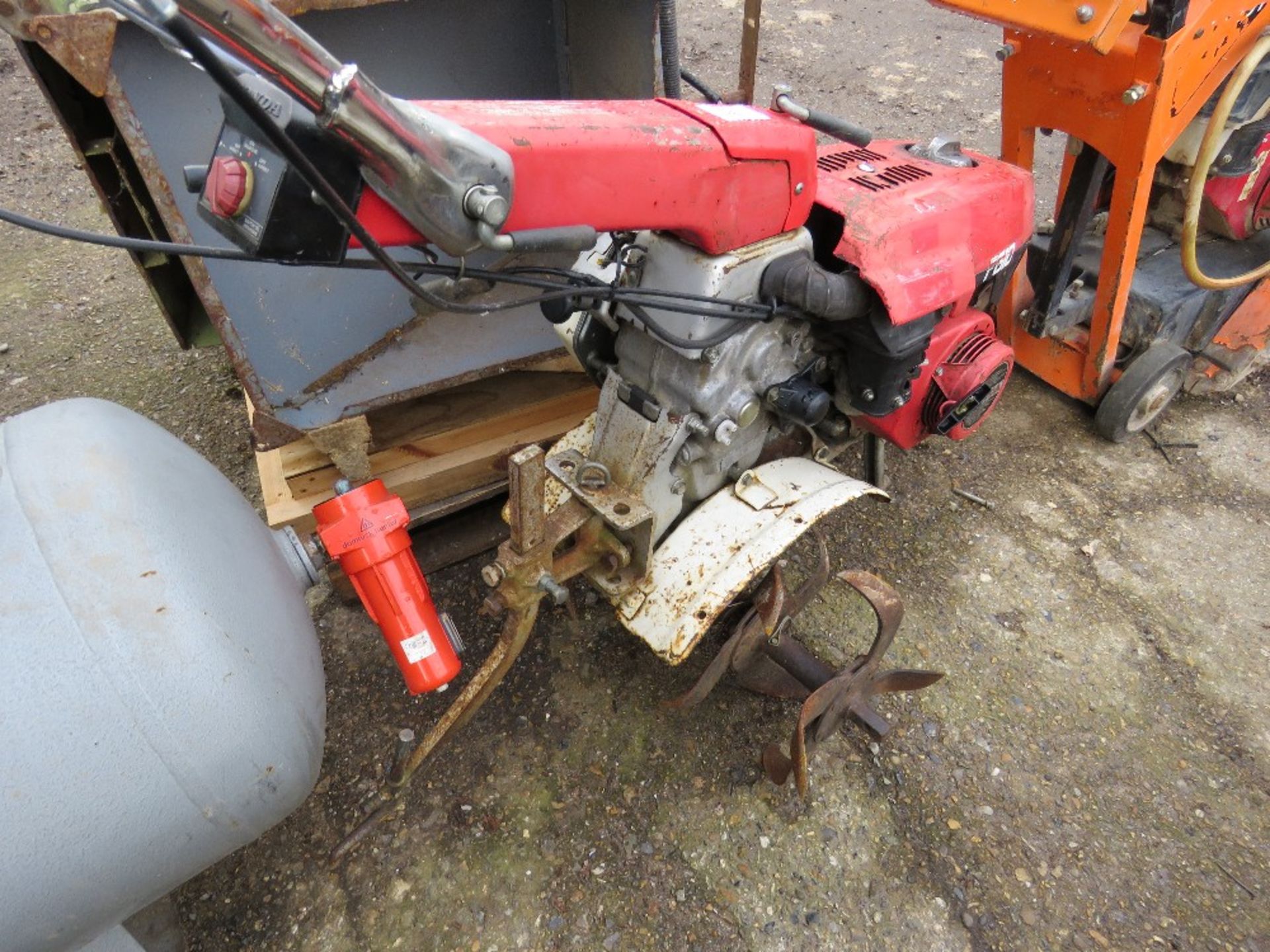 Honda engined rotovator