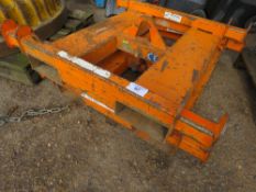 2no. Eichinger tonne bag lifting frames for crane or forklift