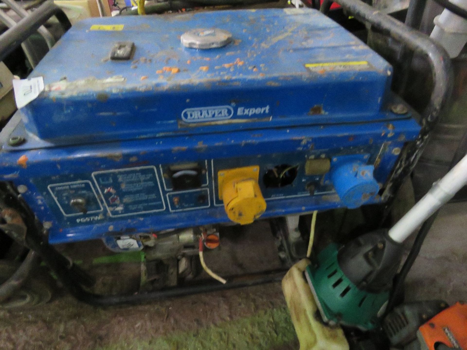 Blue Draper petrol generator - Image 2 of 2