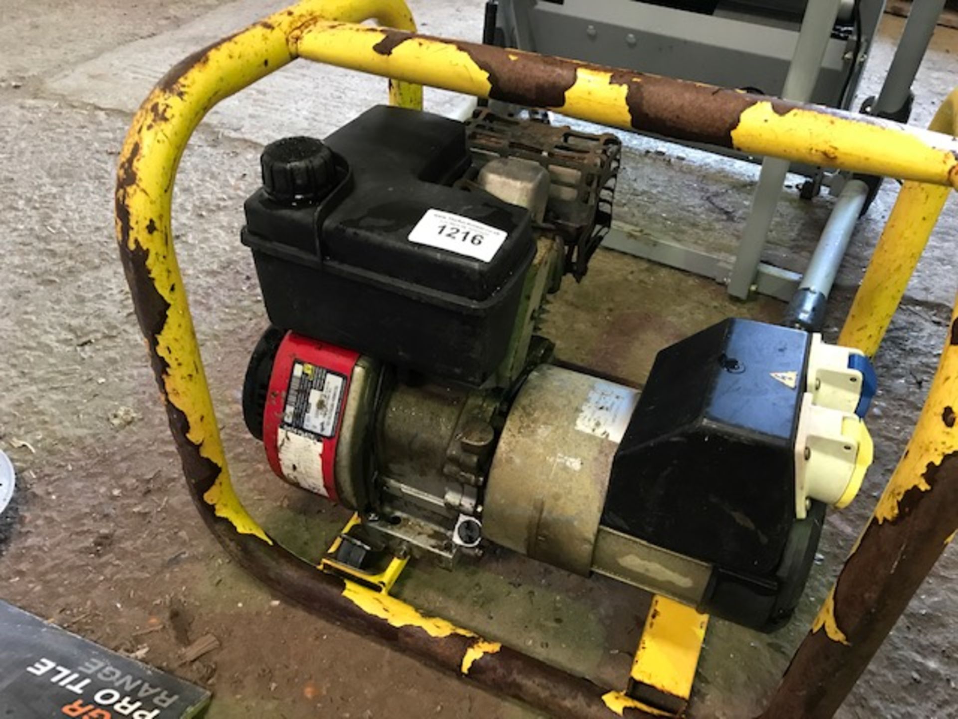 small sized petrol engined generator