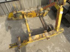 FRAME SUPPORT FOR CONCRETE PUMP