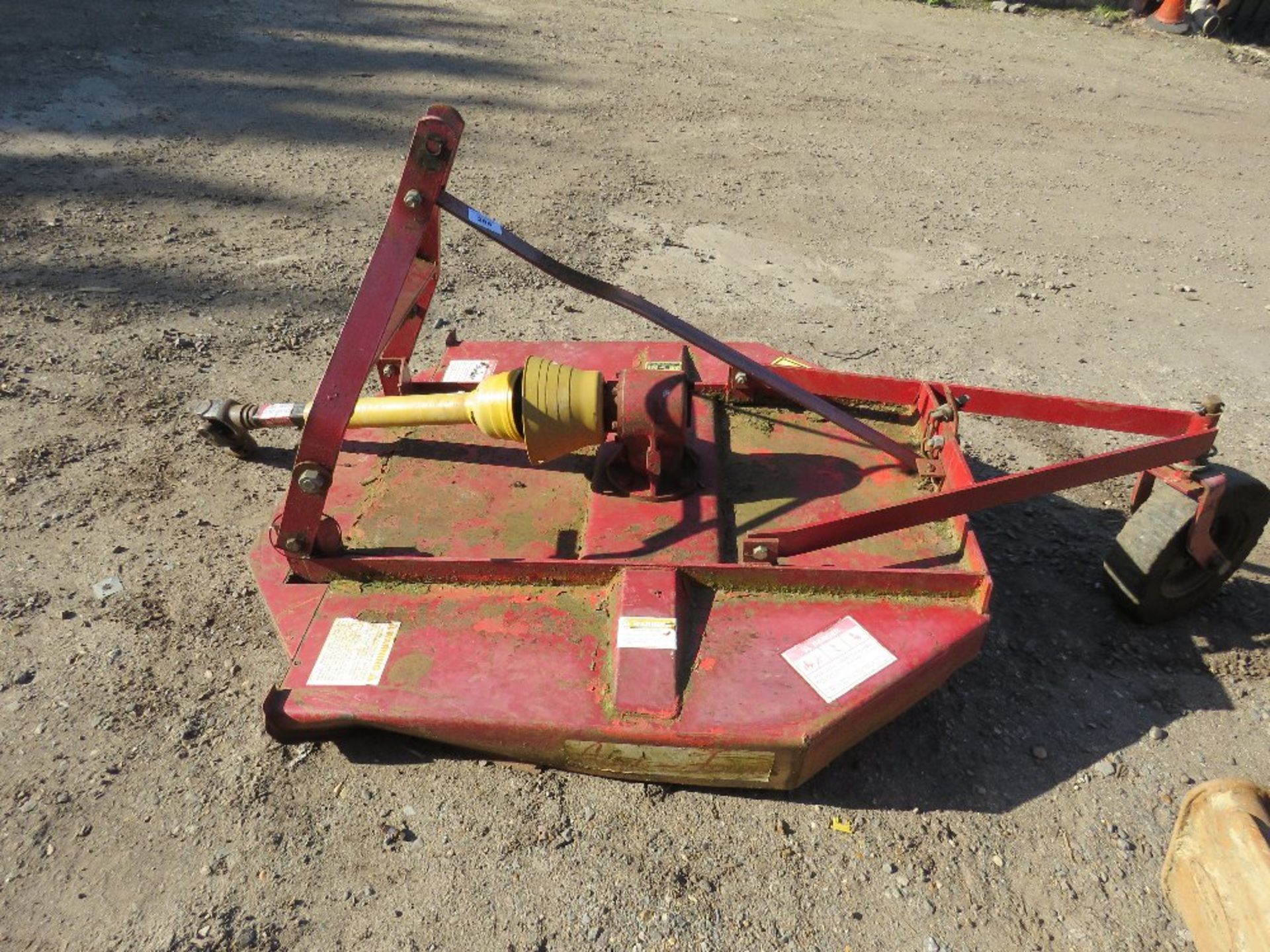 BIG BEE TRACTOR MOUNTED 4FT TOPPER MOWER