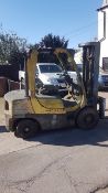 HYSTER 3 TONNE DIESEL FORKLIFT TRUCK, YEAR 2007, 4.9METRE 3 STAGE MAST, SIDE SHIFT. VENDOR'S