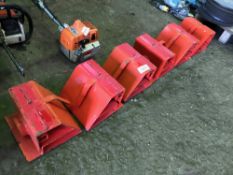 6no. Hook loader bin lock units