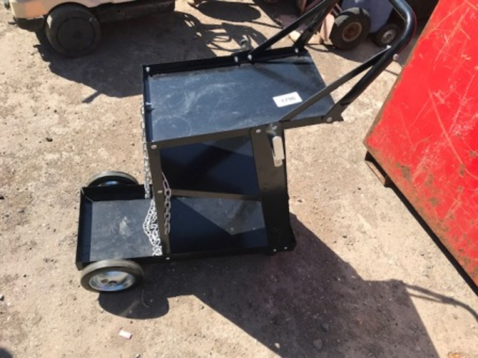 MIG WELDER TROLLEY, LITTLE USED