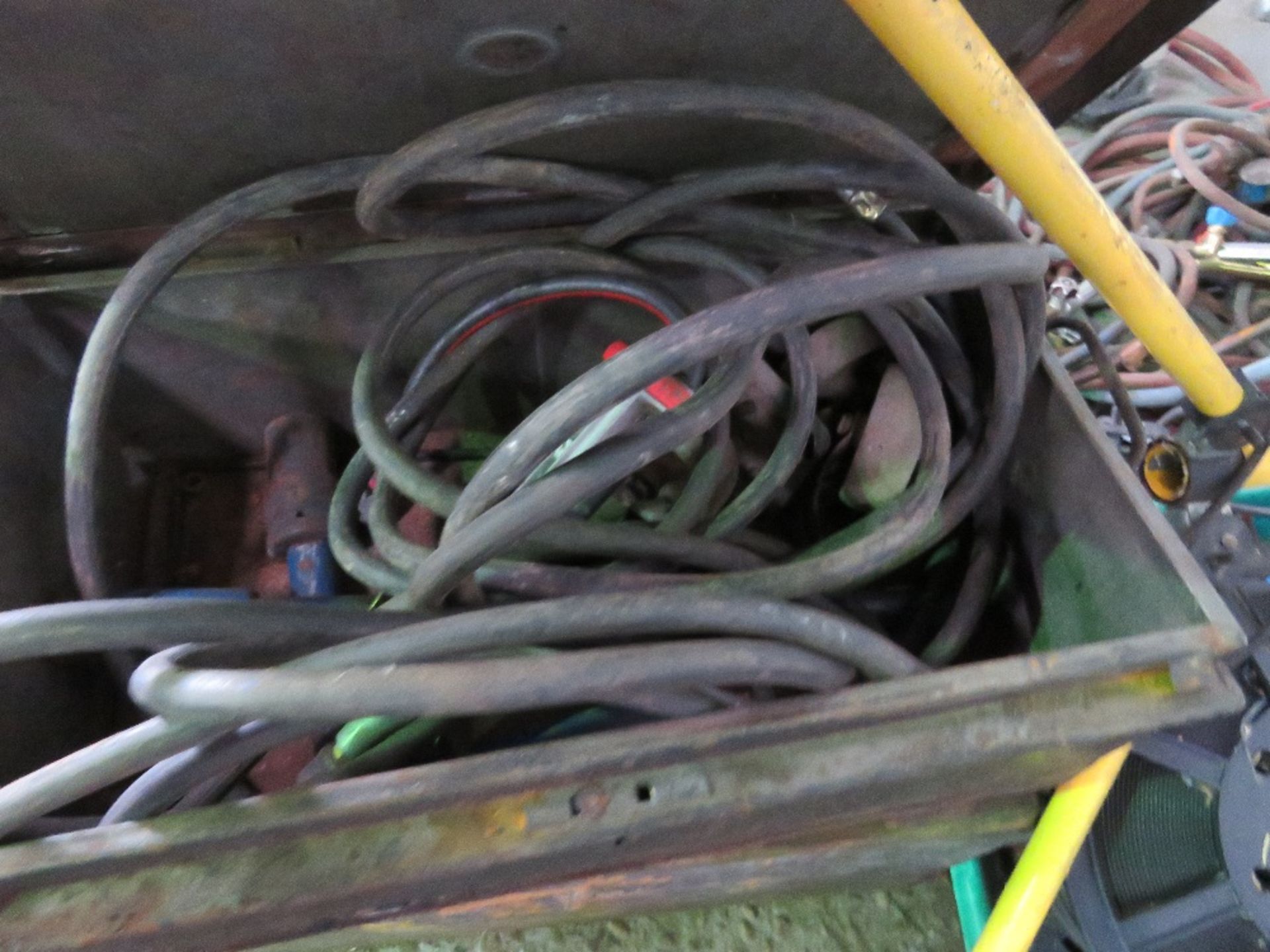 2no. Boxes of tools and air lines