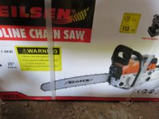 NIELSEN PETROL CHAINSAW, BOXED