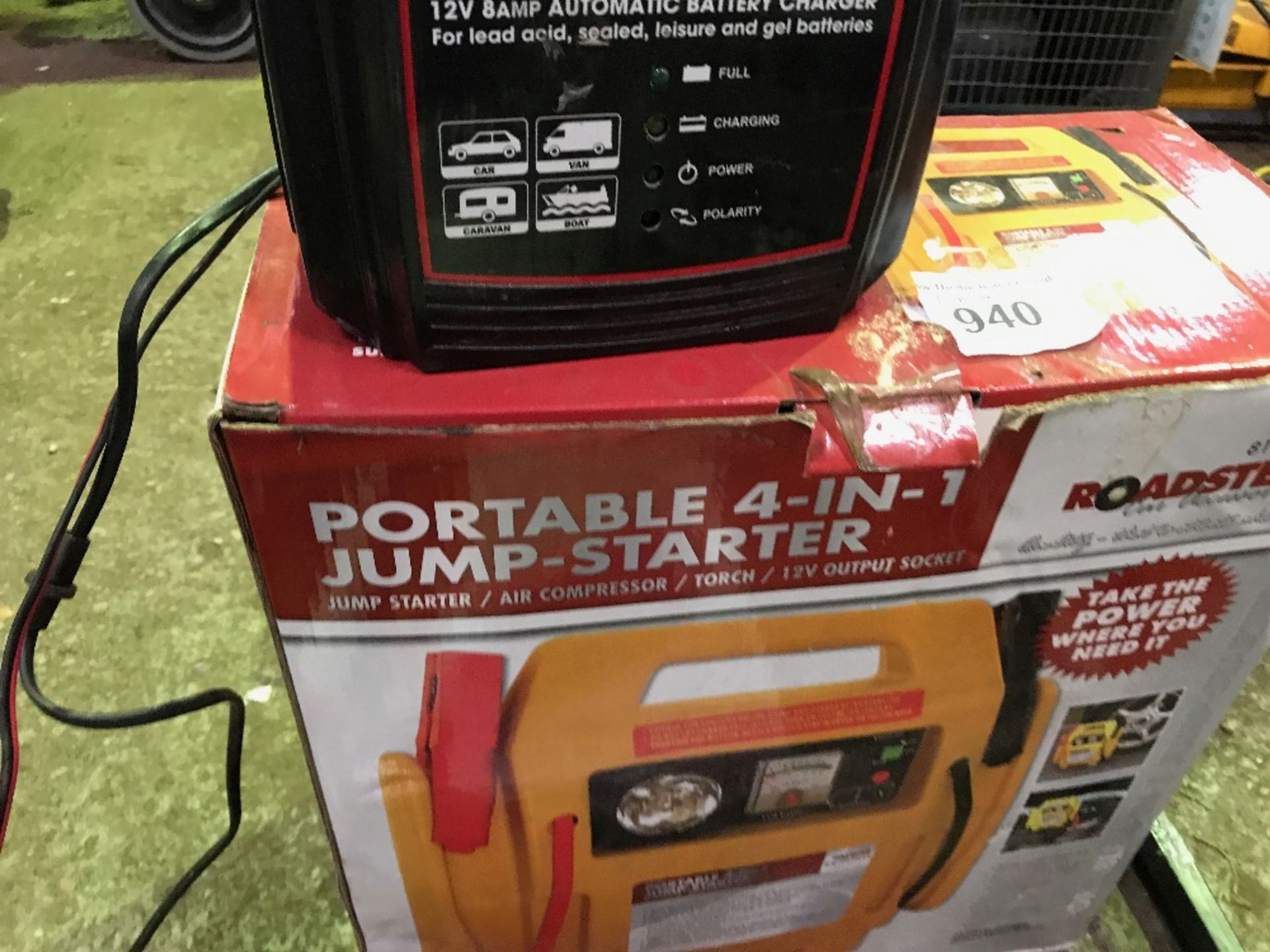 Jump pack and charger