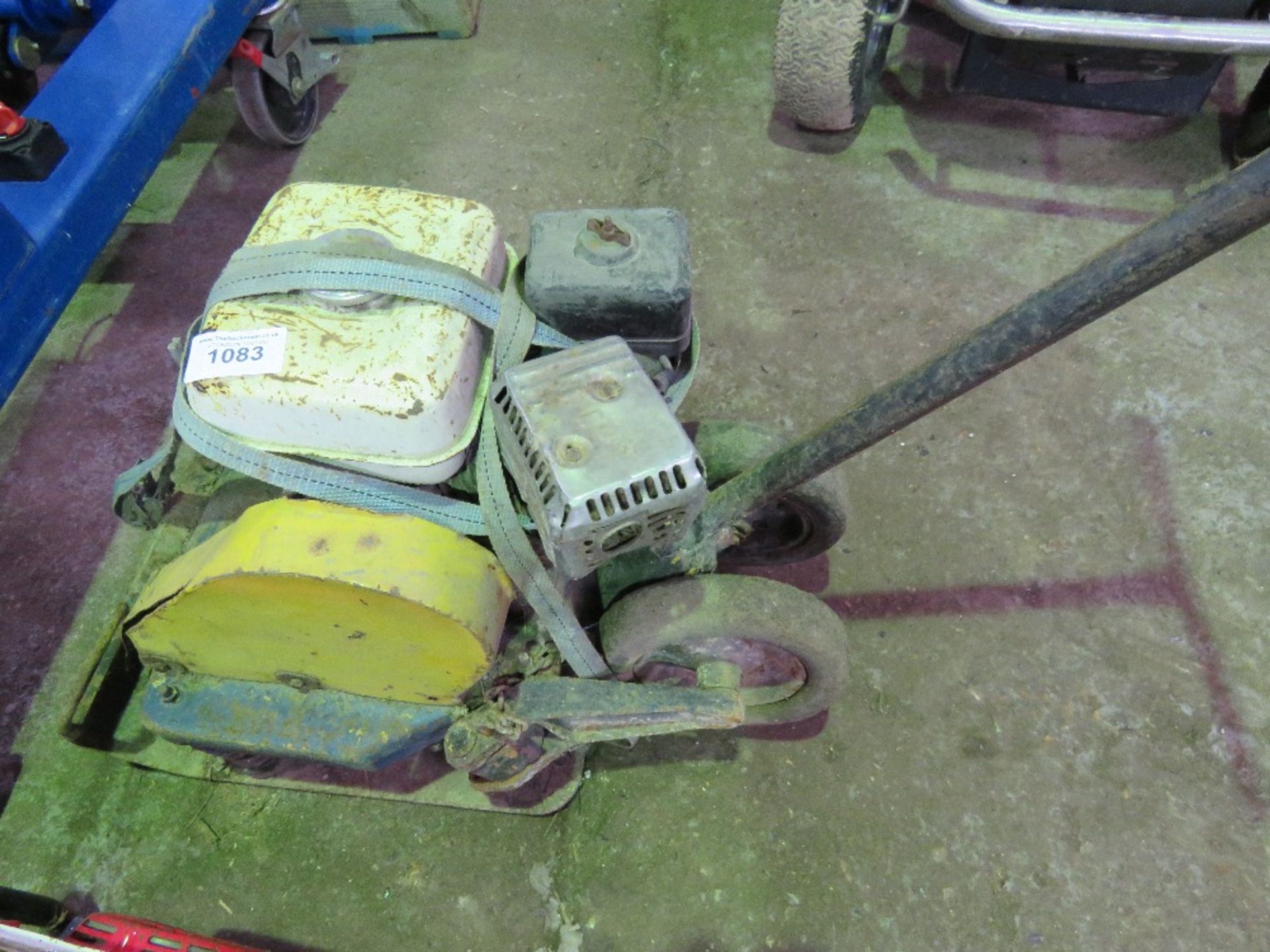 BENFORD COMPACTION PLATE WITH TRANSPORT WHEELS