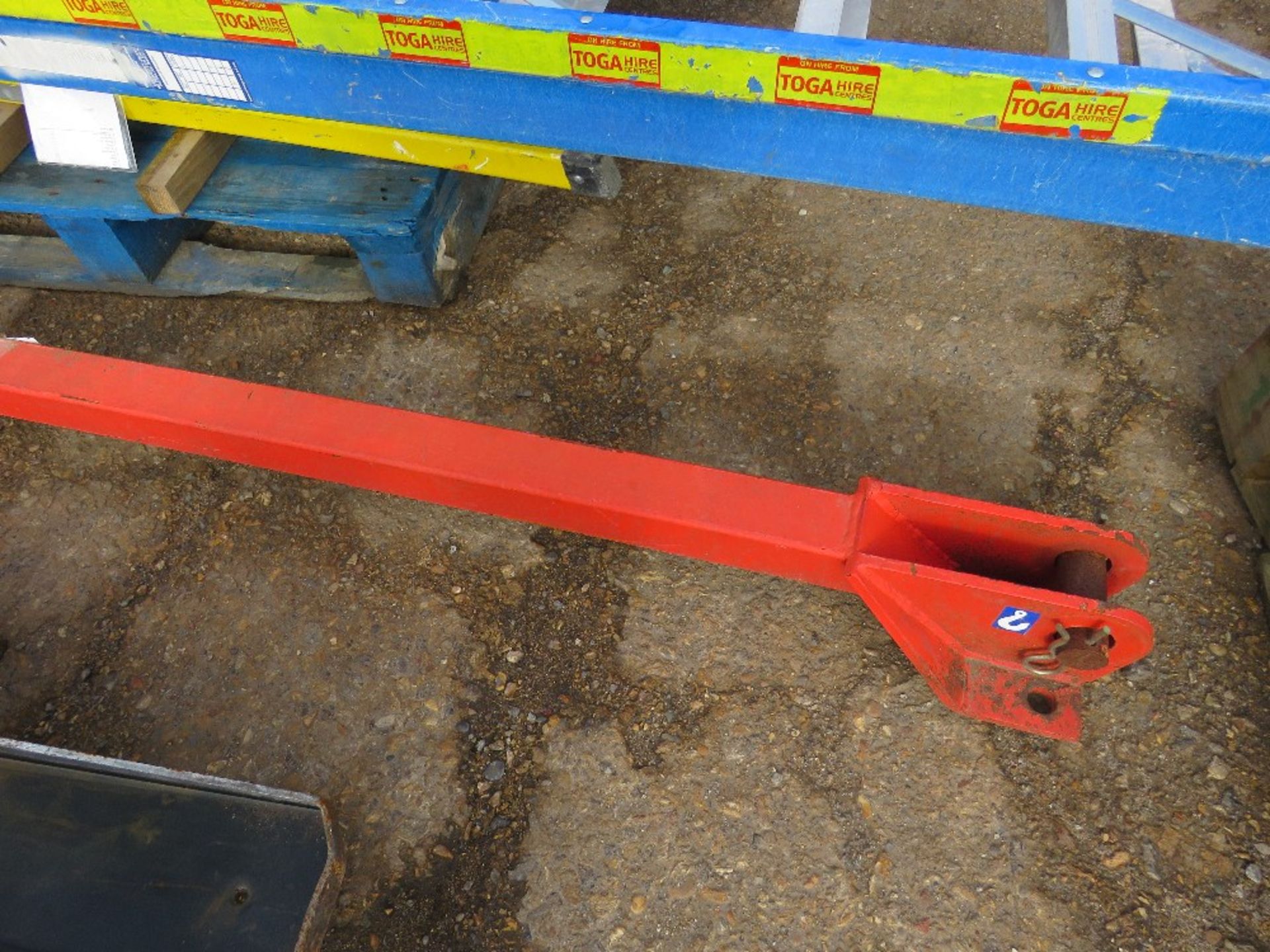 Spreader beam, 9ft length approx. - Image 2 of 2