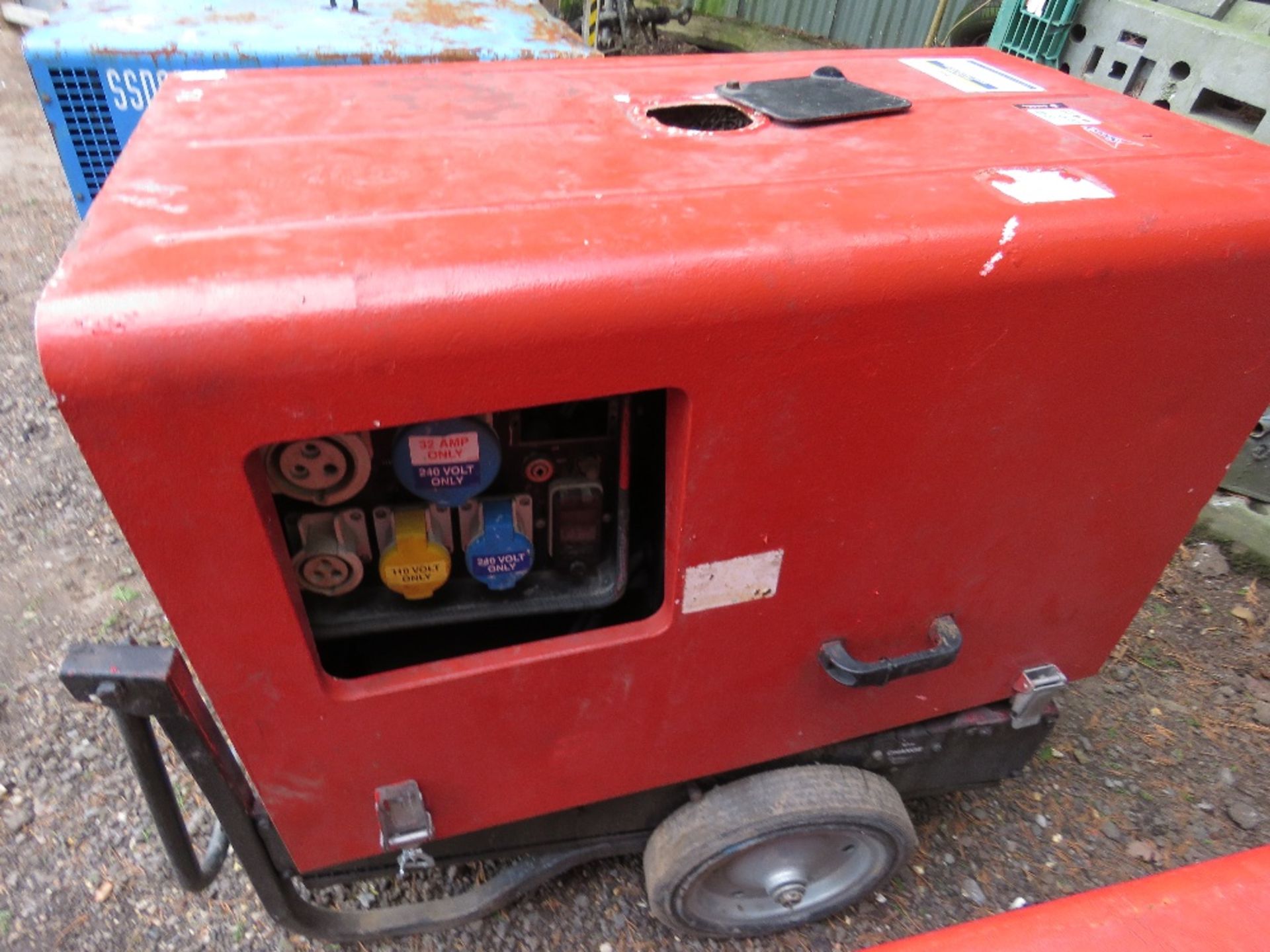 Pramac 6Kva generator, parts missing