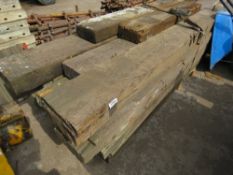 12 X HEAVY DUTY SLEEPERS @ 10FT LENGTH PLUS 2 X OFFCUTS