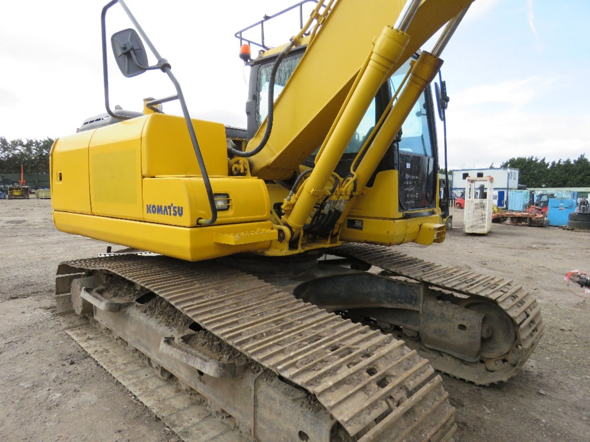 Komatsu PC160LC-7 tracked excavator