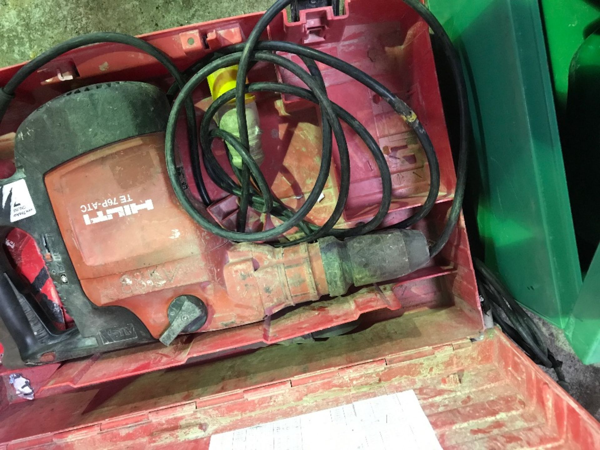 Hilti TE75 breaker drill, ex company liquidation