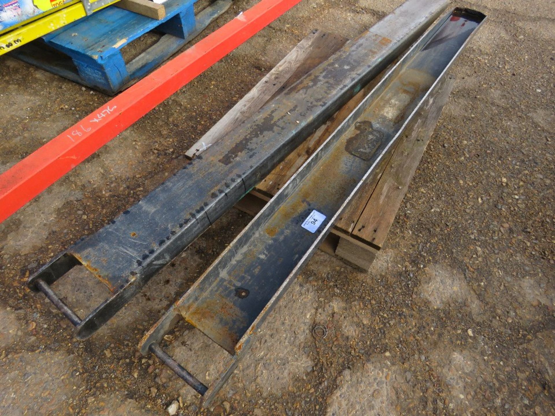 Pair of extension fork tines, ex company liquidation