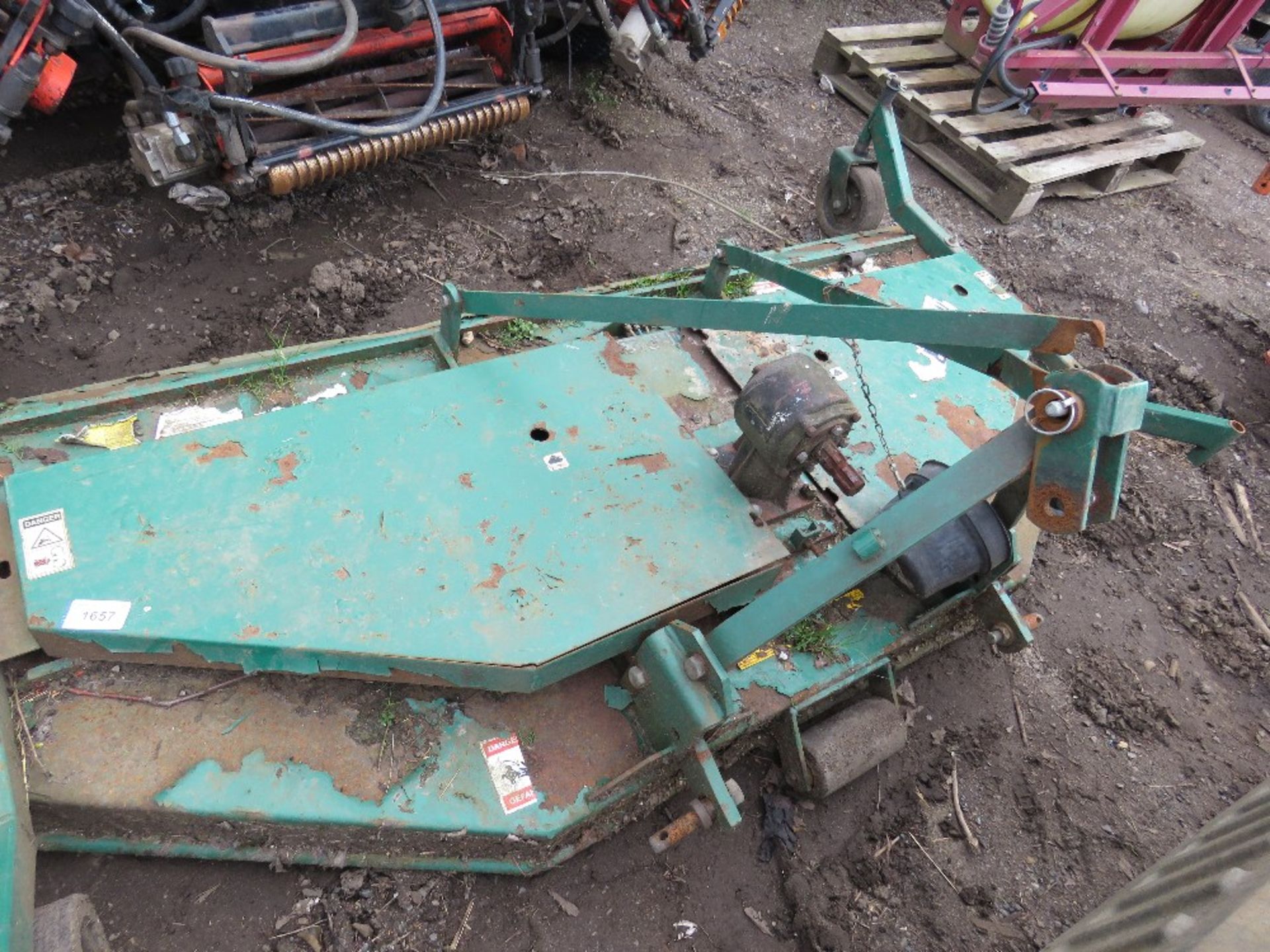 Major 7ft topper mower, no PTO shaft - Image 2 of 2