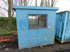 Small office/kiosk unit, 8ftx6ft approx.