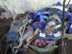 Large qty of safety harness and equipment, untested