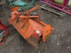 Kubota 4ft compact tractor rotovator