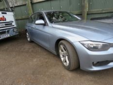 BMW 320D SE saloon car, reg. WF14 KXE