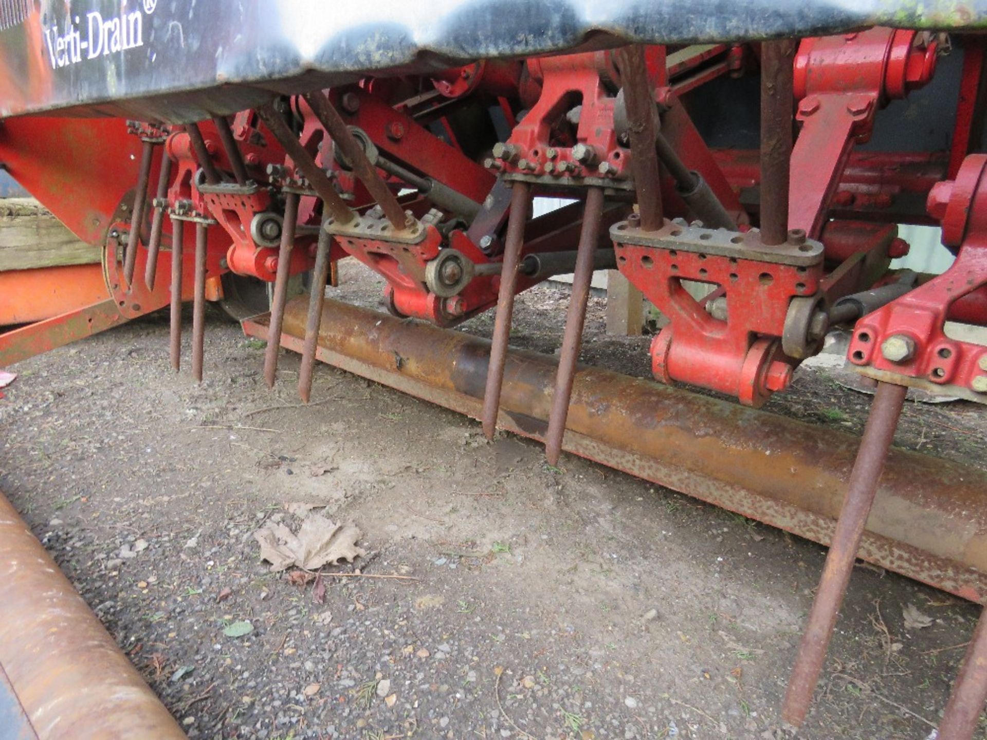 Vertidrain 7521 tractor aerator, 7ft wide approx. - Image 2 of 5