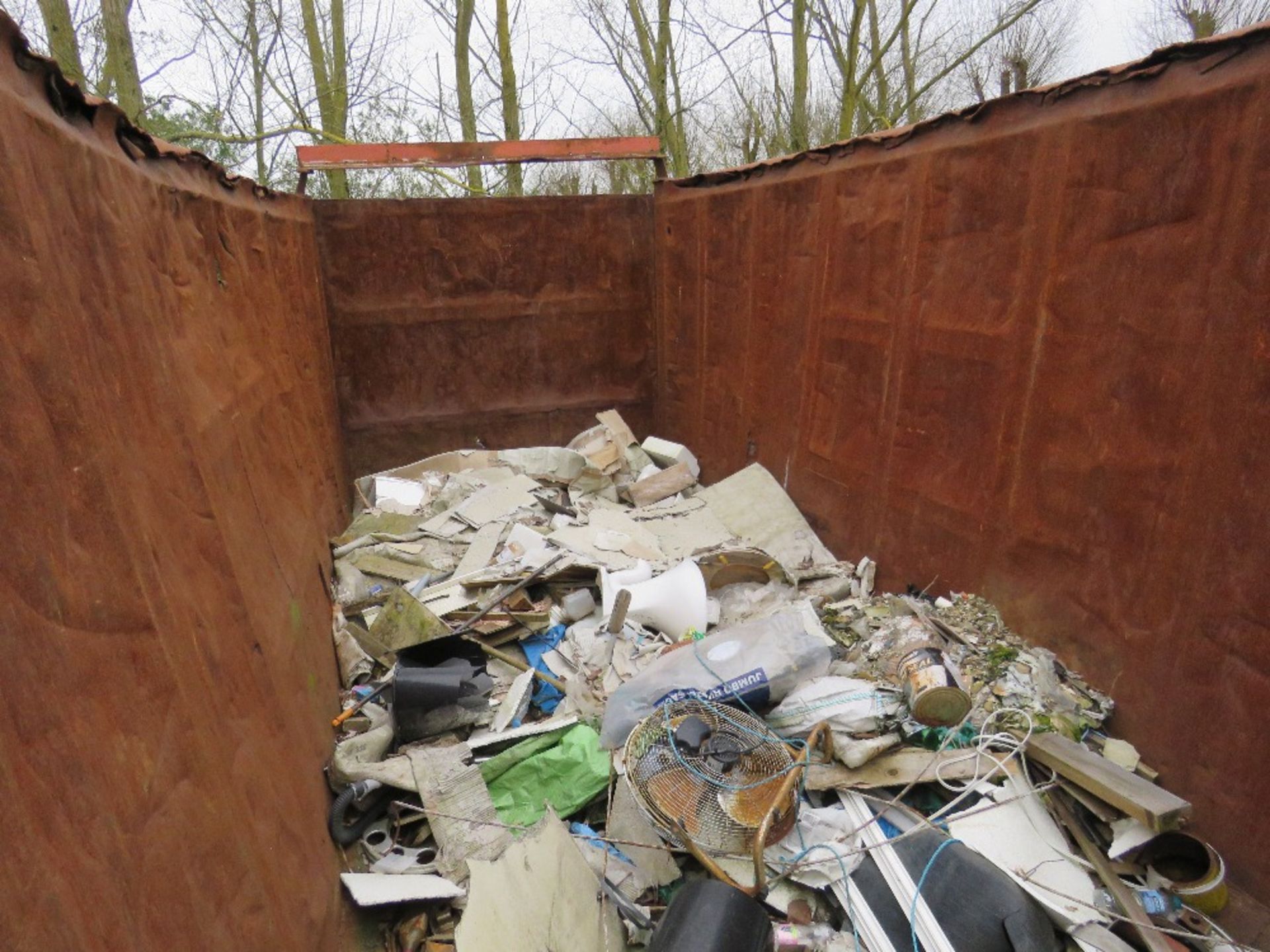 Hook bin waste skip, 40yard capacity approx. - Image 5 of 5