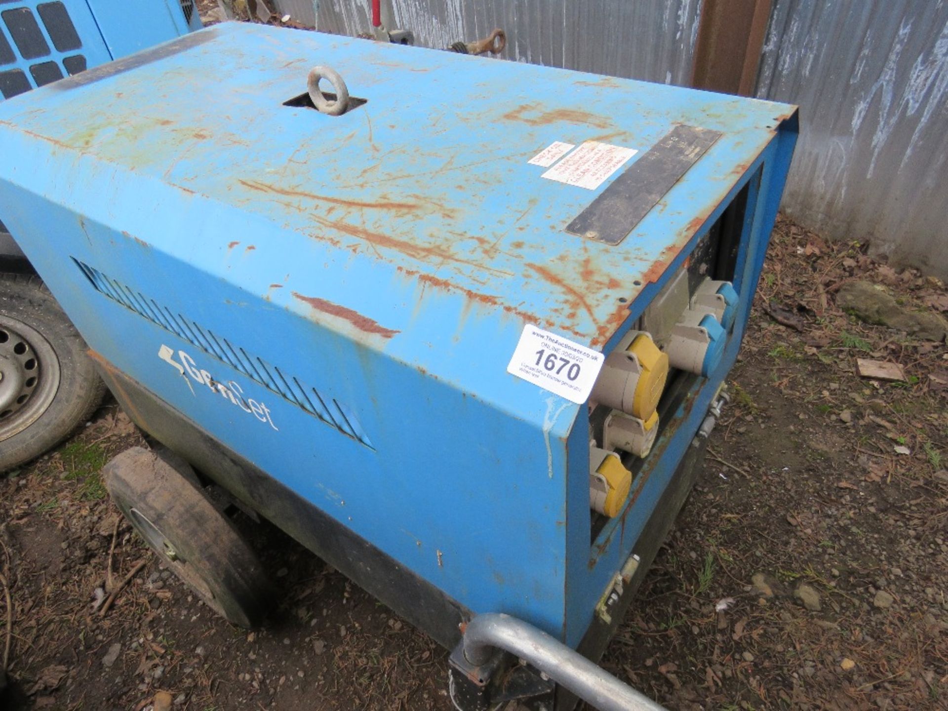 Genset 6Kva barrow generator.