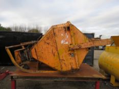 Secatol 2000litre large capacity concrete skip