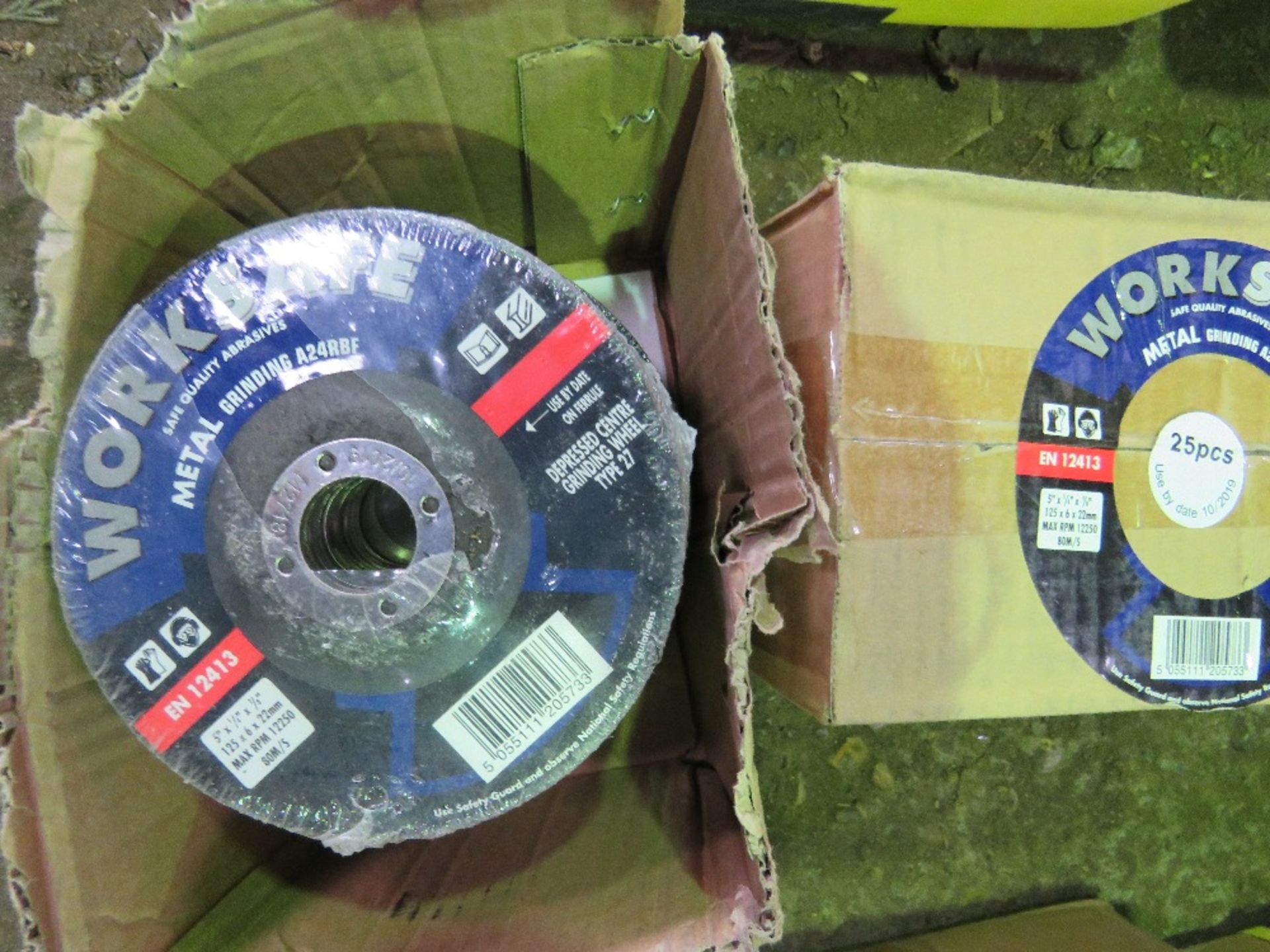 4 X BOXES OF ASSORTED GRINDING/CUTTING DISCS - Image 2 of 3