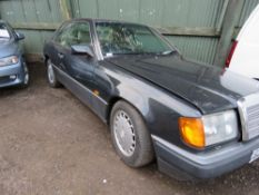 Mercedes 300 CE 24 coupe car, auto, reg. G397 TTO