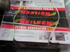 Petrol engined generator