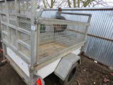 Challenger mesh sided trailer, 6ftx4ft approx.