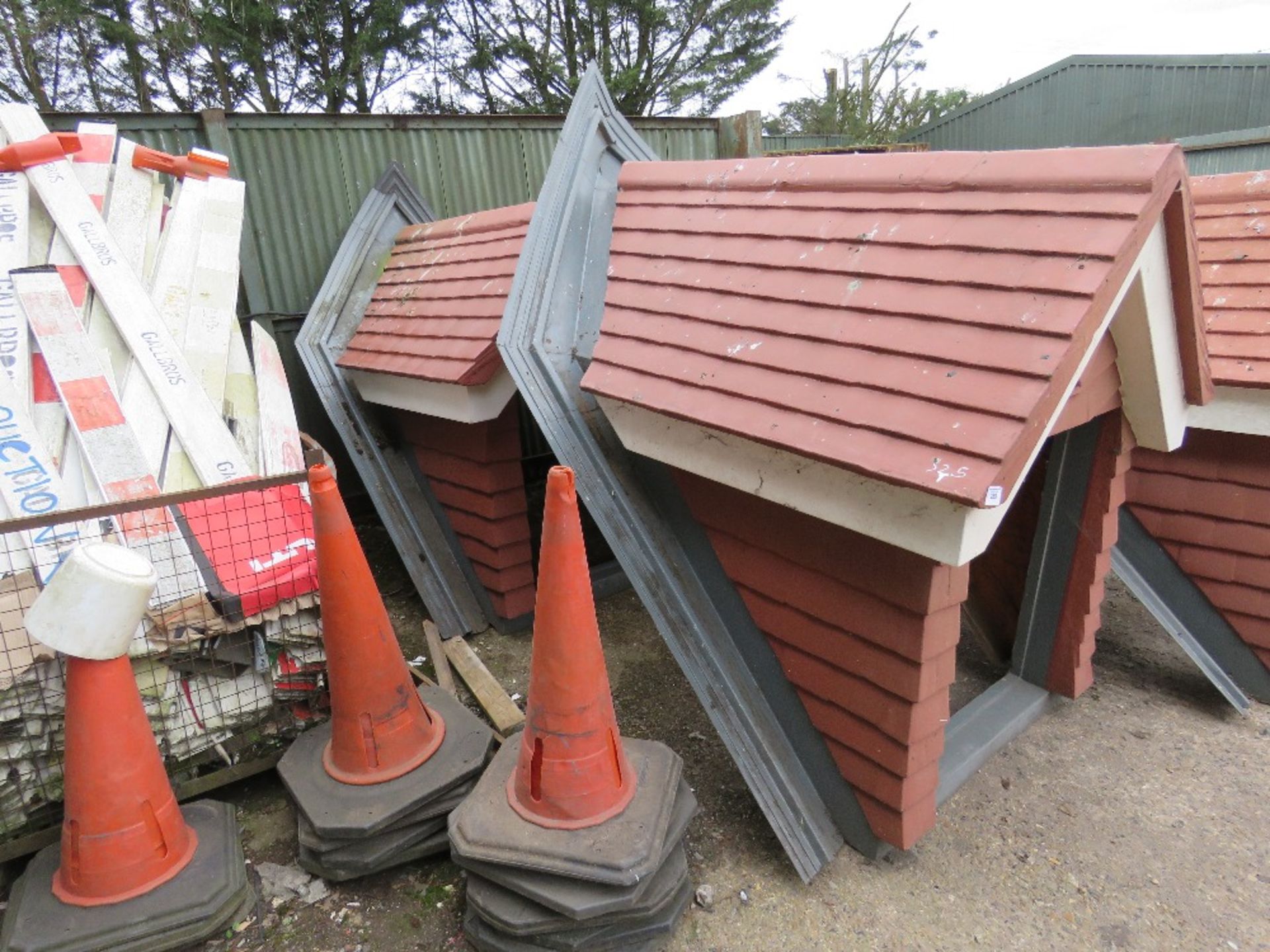 2X PRE ASSEMBLED DORMER WINDOWS,