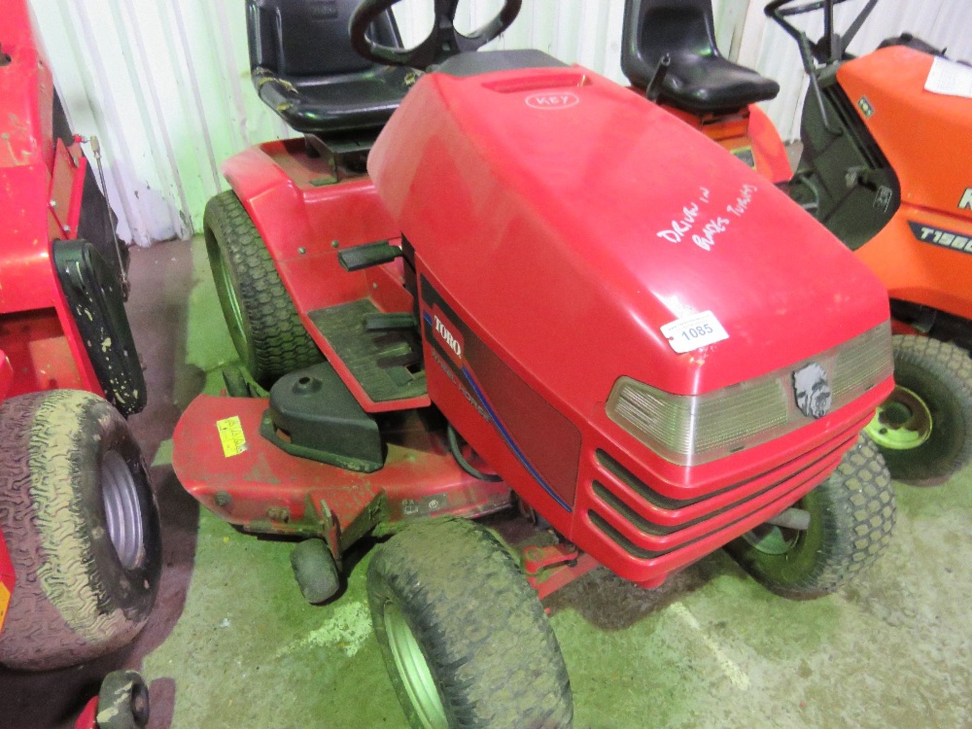 TORO WHEELHORSE RIDE ON MOWER,