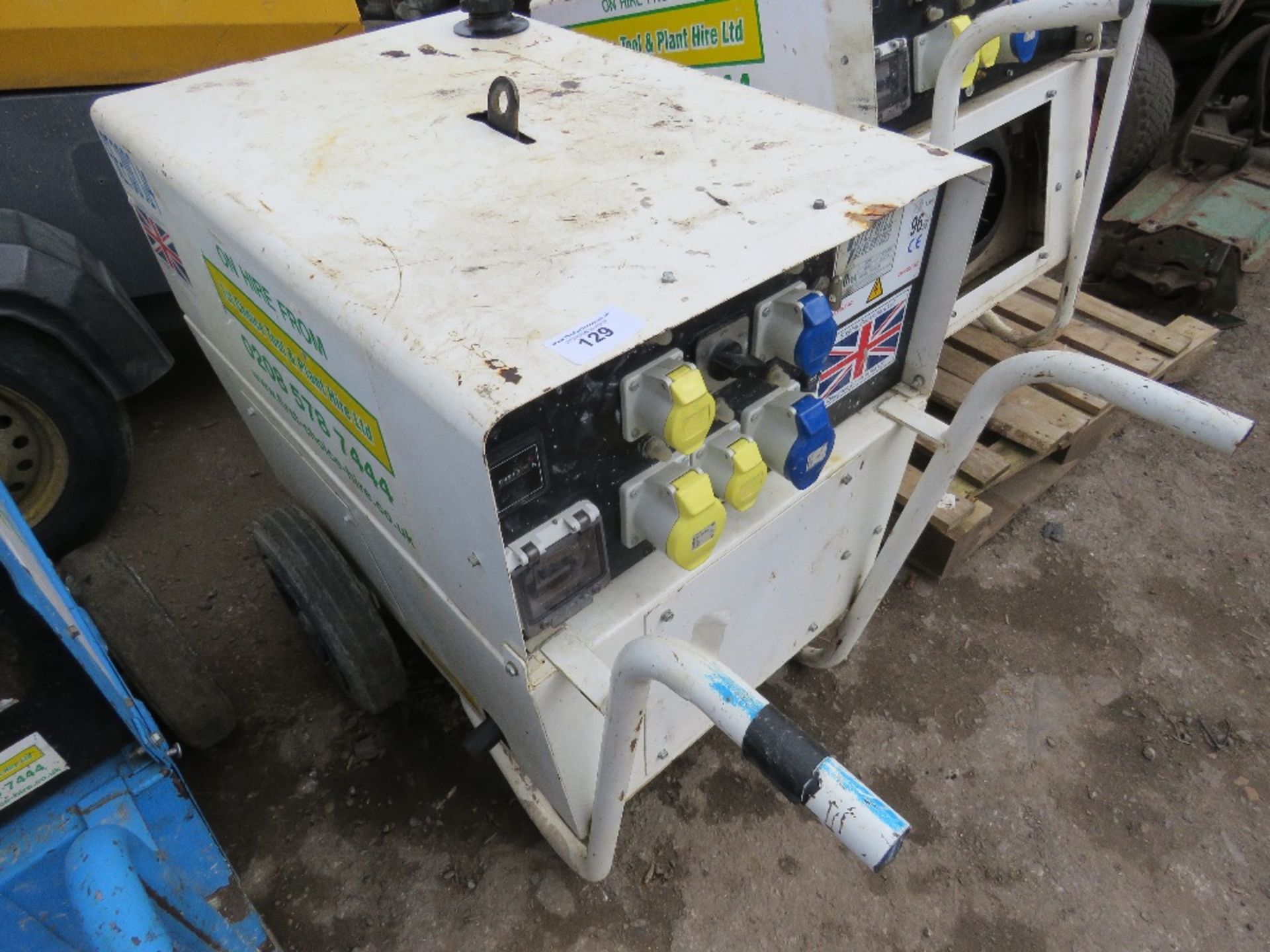 STEPHIL 6KVA BARROW GENERATOR WITH YANMAR ENGINE