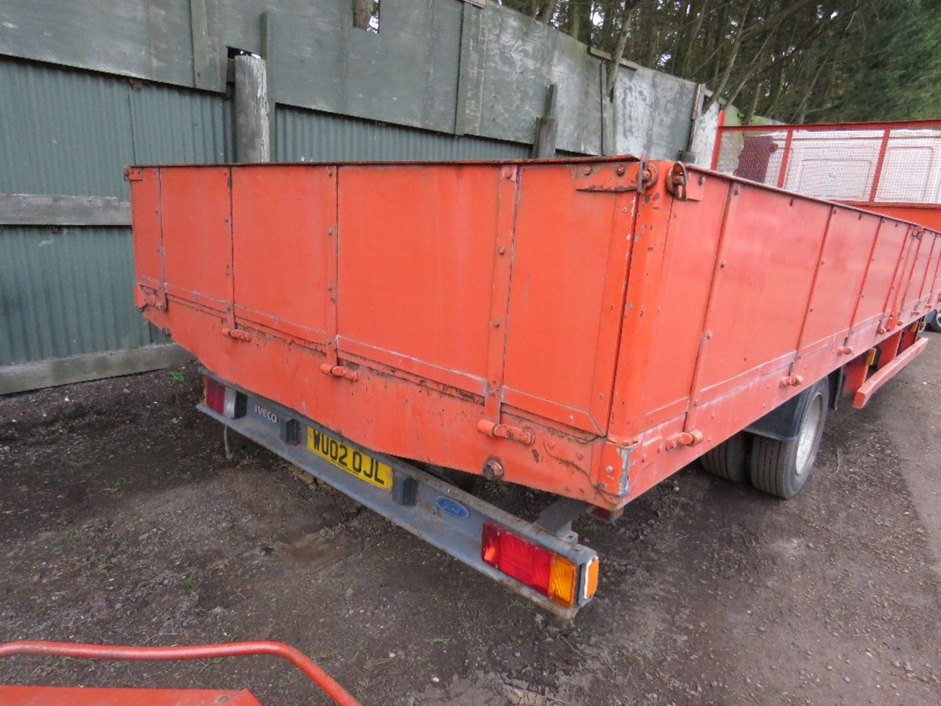 Iveco Cargo Tector drop side 7500Kg truck, 20ft body, - Image 6 of 11