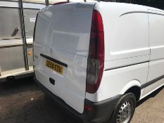 MERCEDES VITO PANEL VAN REG:DE58 EOU, 157,295 REC MILES. WHEN TESTED WAS SEEN TO DRIVE, STEER AND