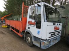 Iveco Cargo Tector drop side 7500Kg truck, 20ft body,