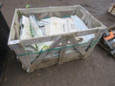 STILLAGE OF PLASTIC BAGS