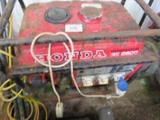 Honda EB2800 petrol generator plus work light