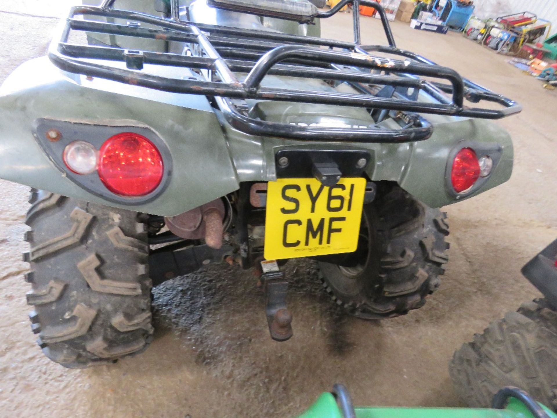 ARTIC CAT DIESEL 700 QUAD BIKE REG:SY61 CMF , WITH WINCH. - Image 6 of 7