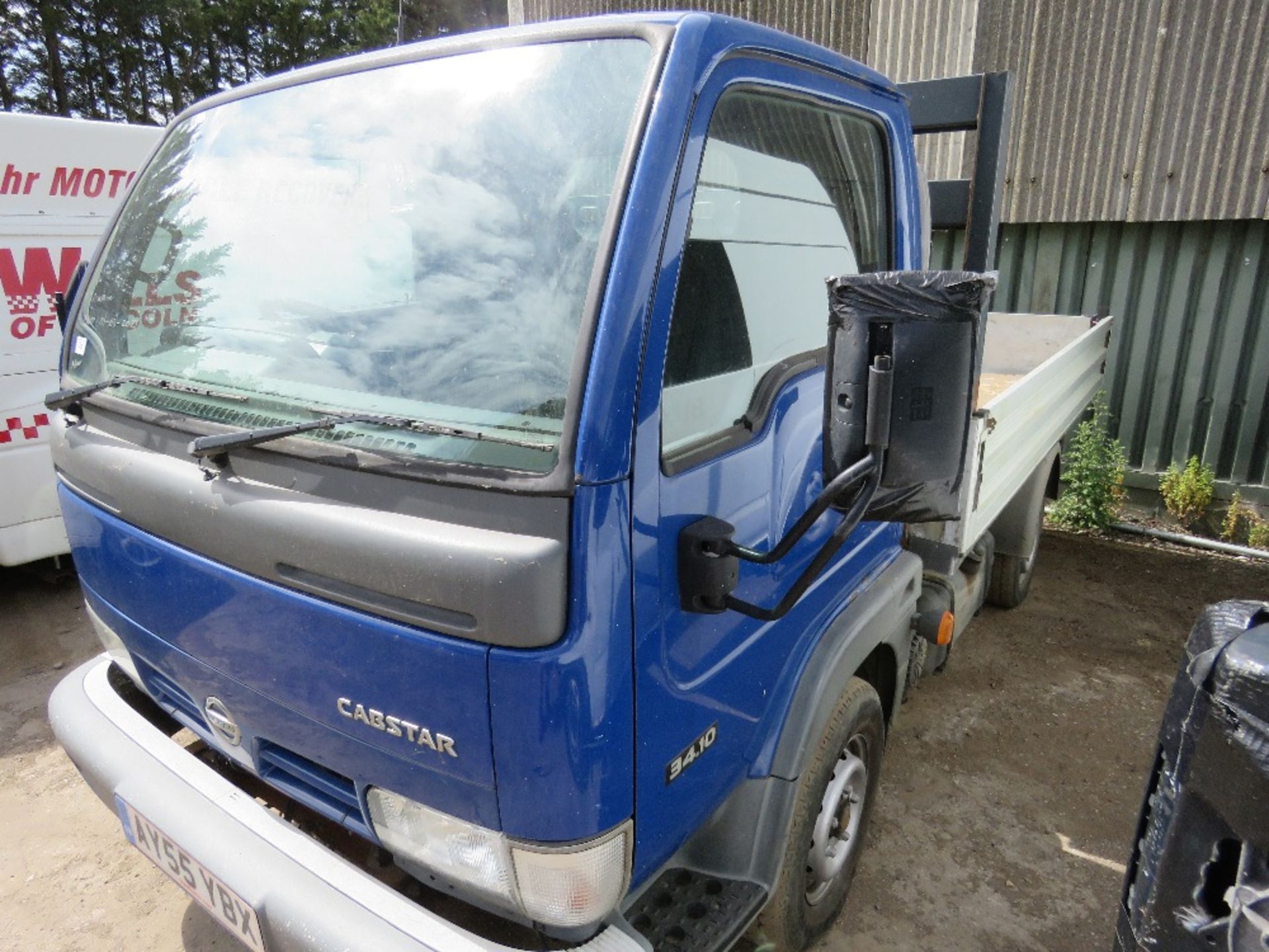 NISSAN CABSTAR DROP SIDE TRUCK TESTED TILL MARCH 2021 REG:AY55 YBX. WHEN TESTED WAS SEEN TO DRIVE, - Image 5 of 5