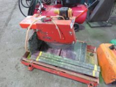 110V NORTON SLAB SAW BENCH COMPLETE WITH DISK